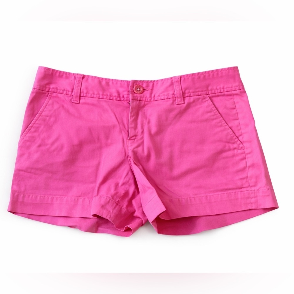 Lilly Pulitzer Pink Tailored Shorts Size 0 5” Inseam Mid Rise